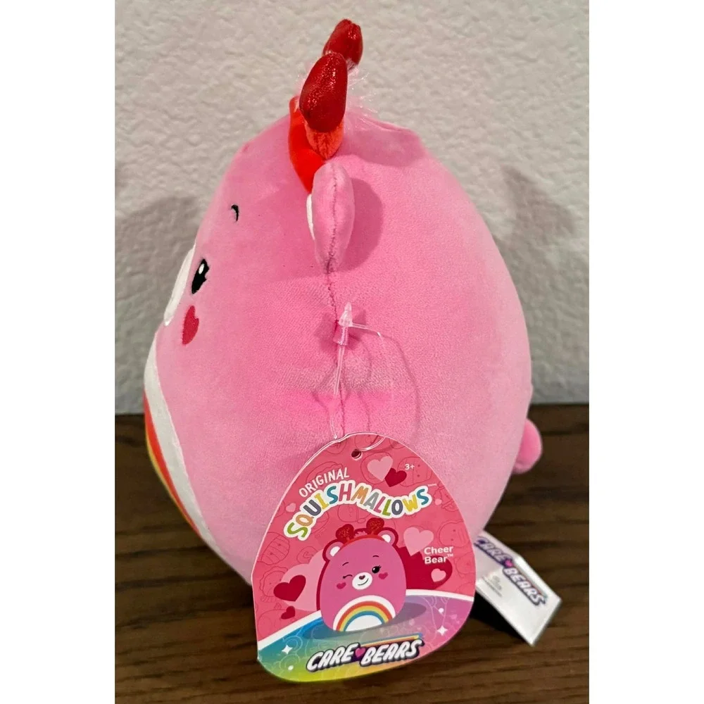 Squishmallows Care Bears Cheer Bear 8